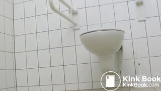 Sexy Teen Girl Sprays Diarrhea Mess On Public Bathroom Floor, ScatKings.com Scat Porn 5 ScatKings.com Scat Porn