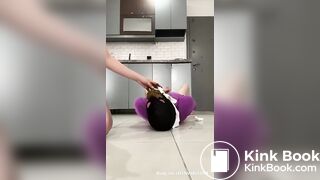 Turkish mistress shits on toilet slave, ScatKings.com Scat Porn 7 ScatKings.com Scat Porn